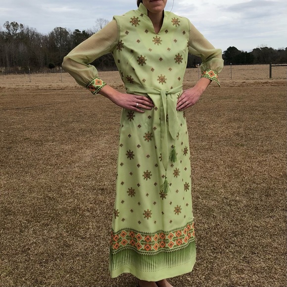 Alfred Shaheen vintage 1960’s dress - Picture 11 of 12